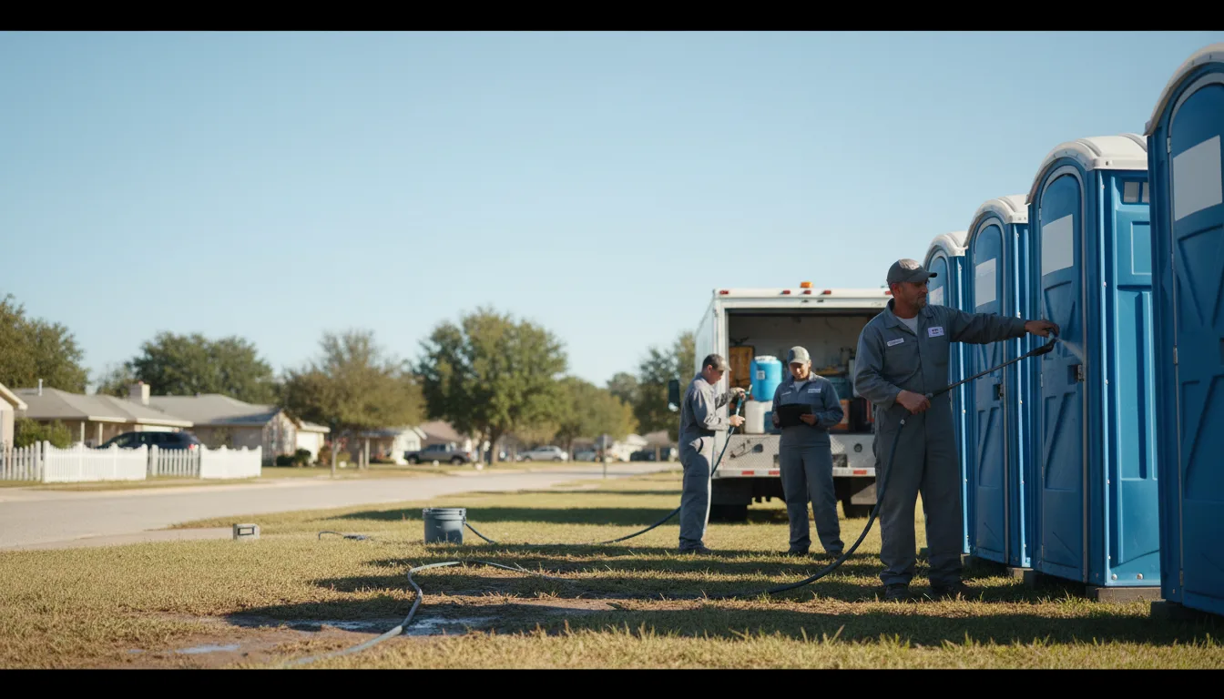 Long-Term Portable Toilet Rental in Guntown, MS near me